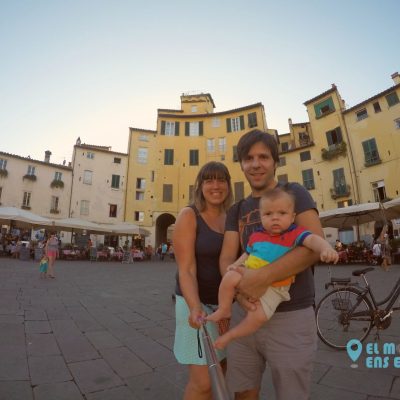 la toscana amb un bebè