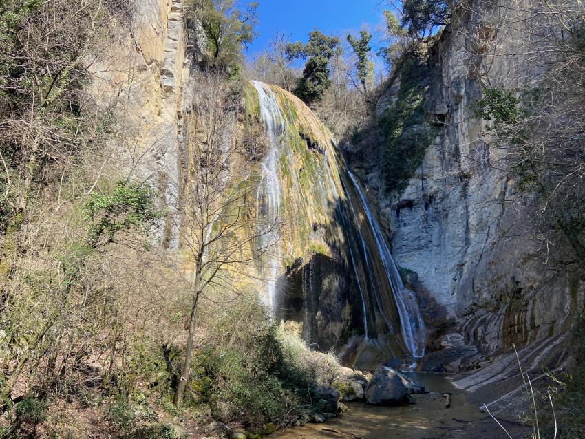 Salt del Molí al riu Ges