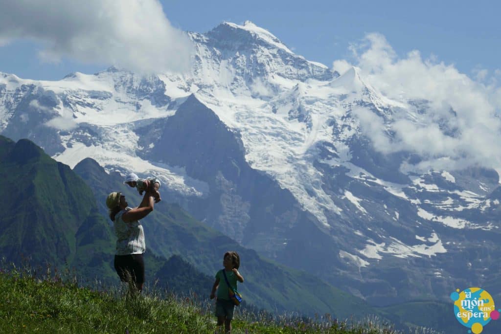 Imatge panoràmica de Schynige Platte a Suïssa