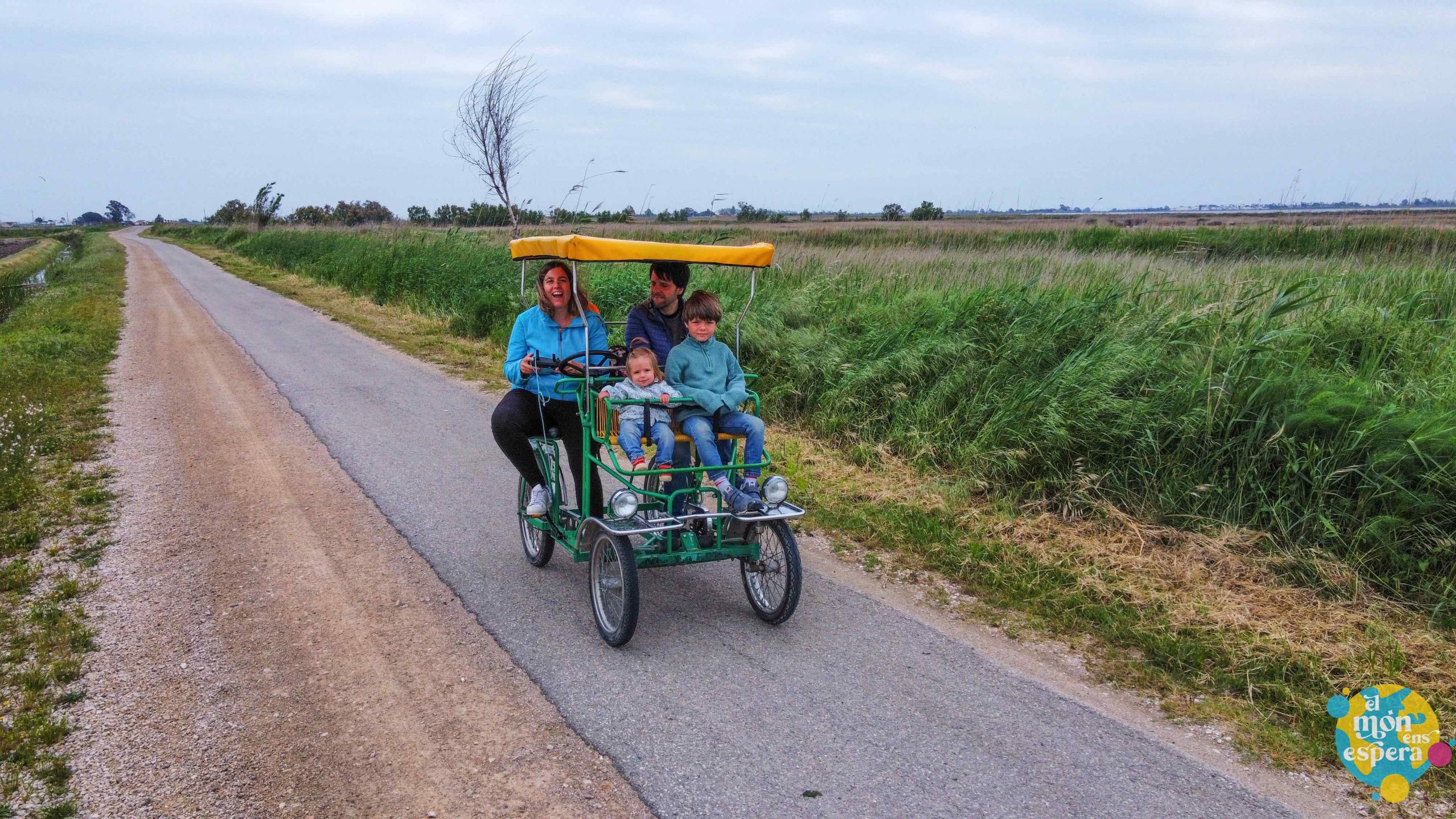 Carro de lloguer al delta de l'Ebre