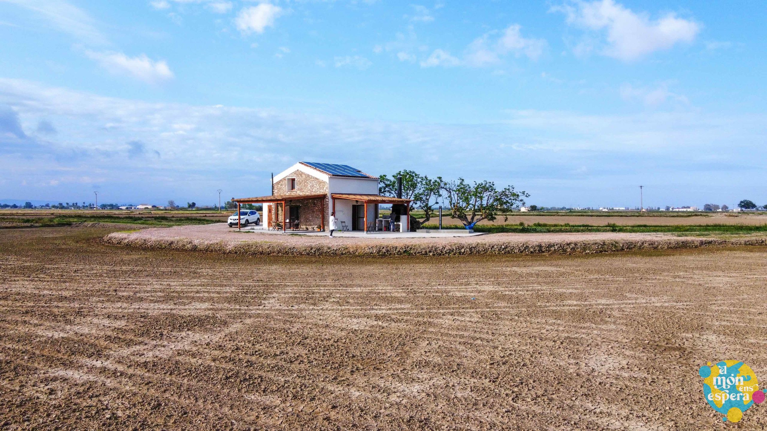 Masia Sisqueta al Delta de l'Ebre