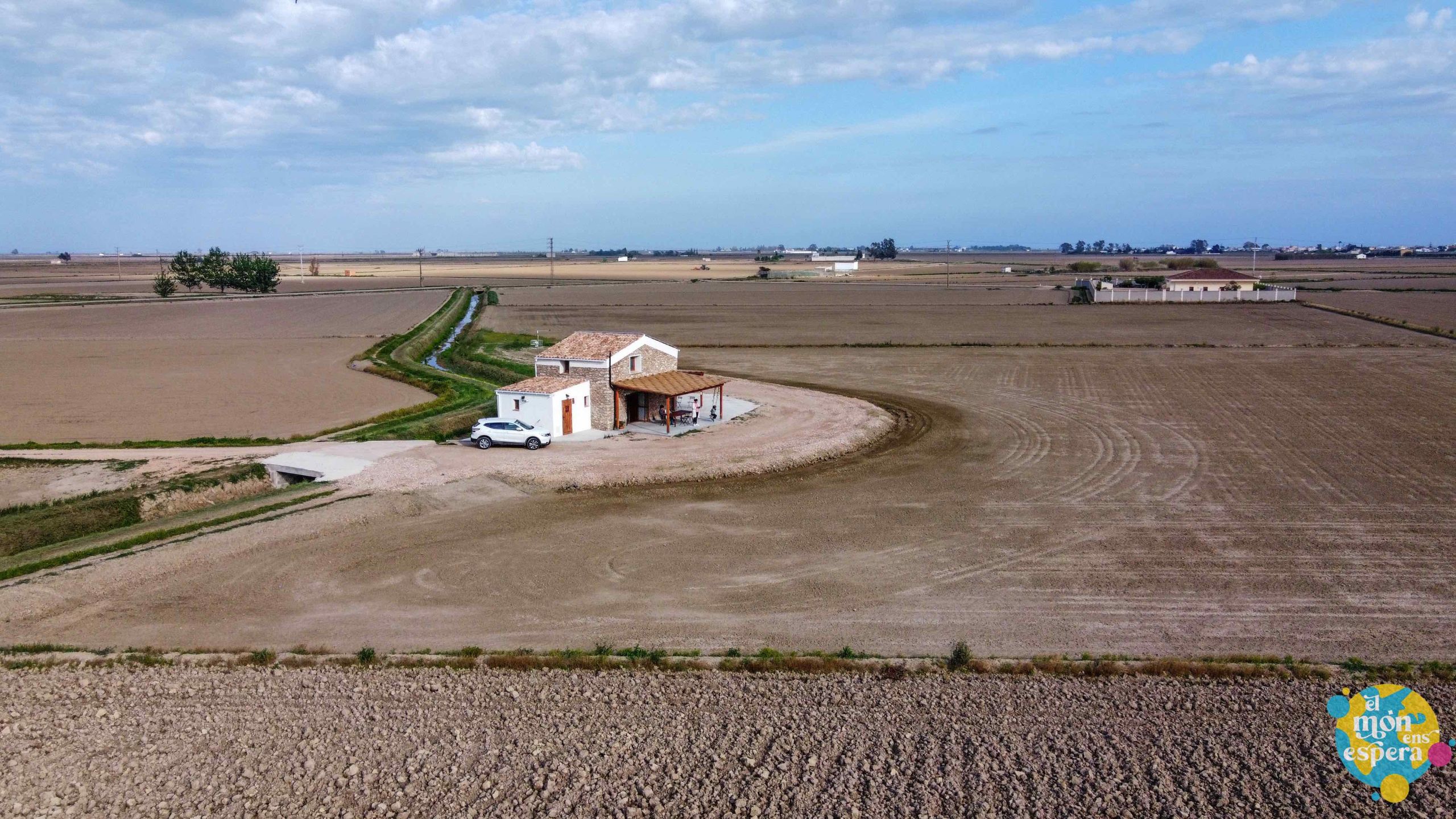 Masia Sisqueta al Delta de l'Ebre