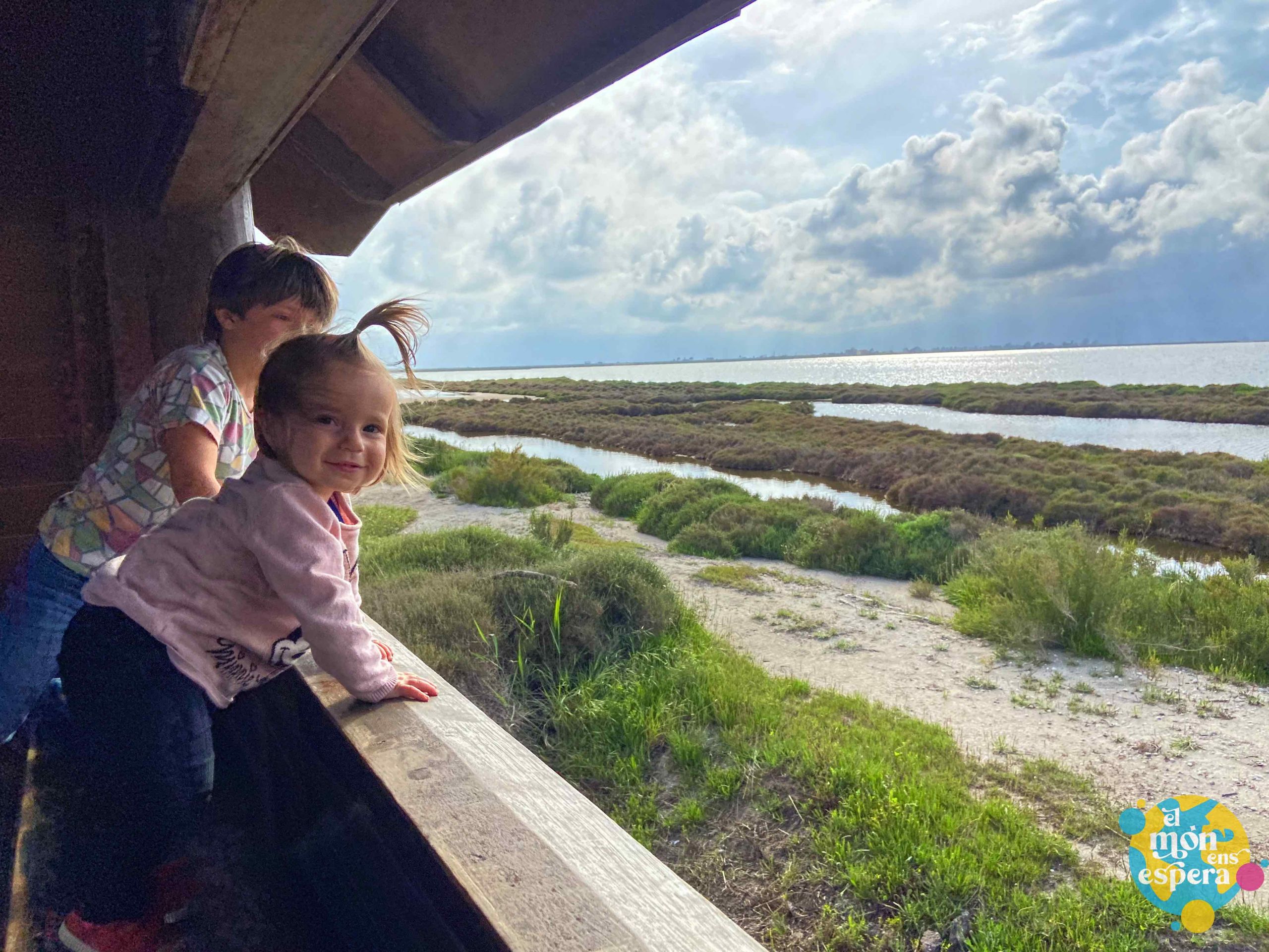 mirador de la tancada al Delta de l'Ebre