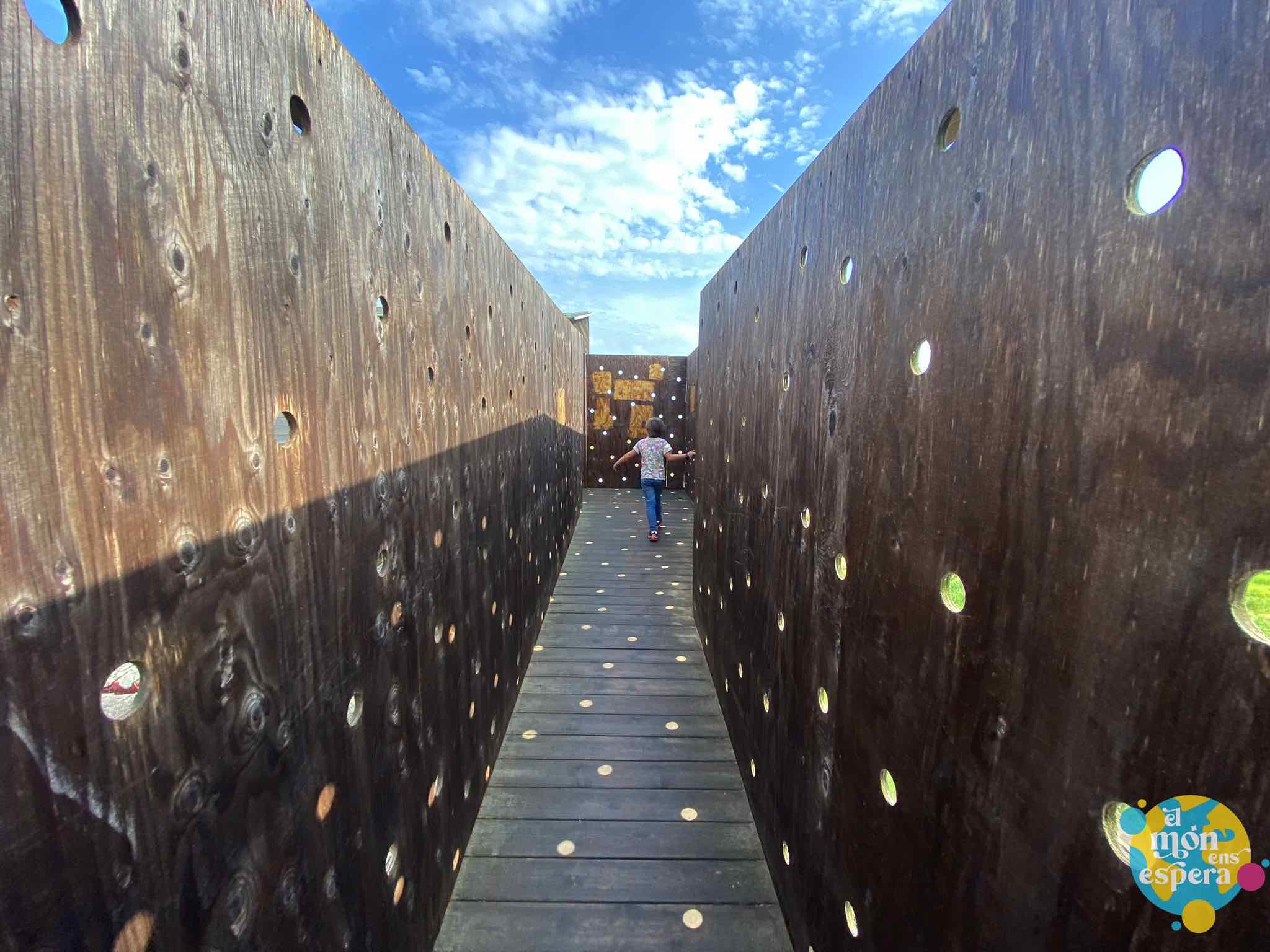 mirador de la tancada al Delta de l'Ebre