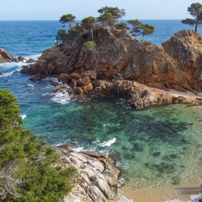 Cala de Cap Roig a la Costa Brava