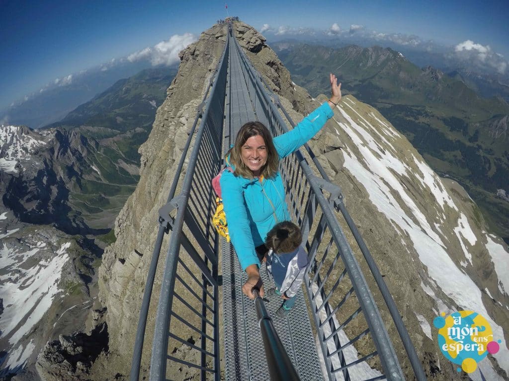 Pont de Glacier 3000 a Suïssa