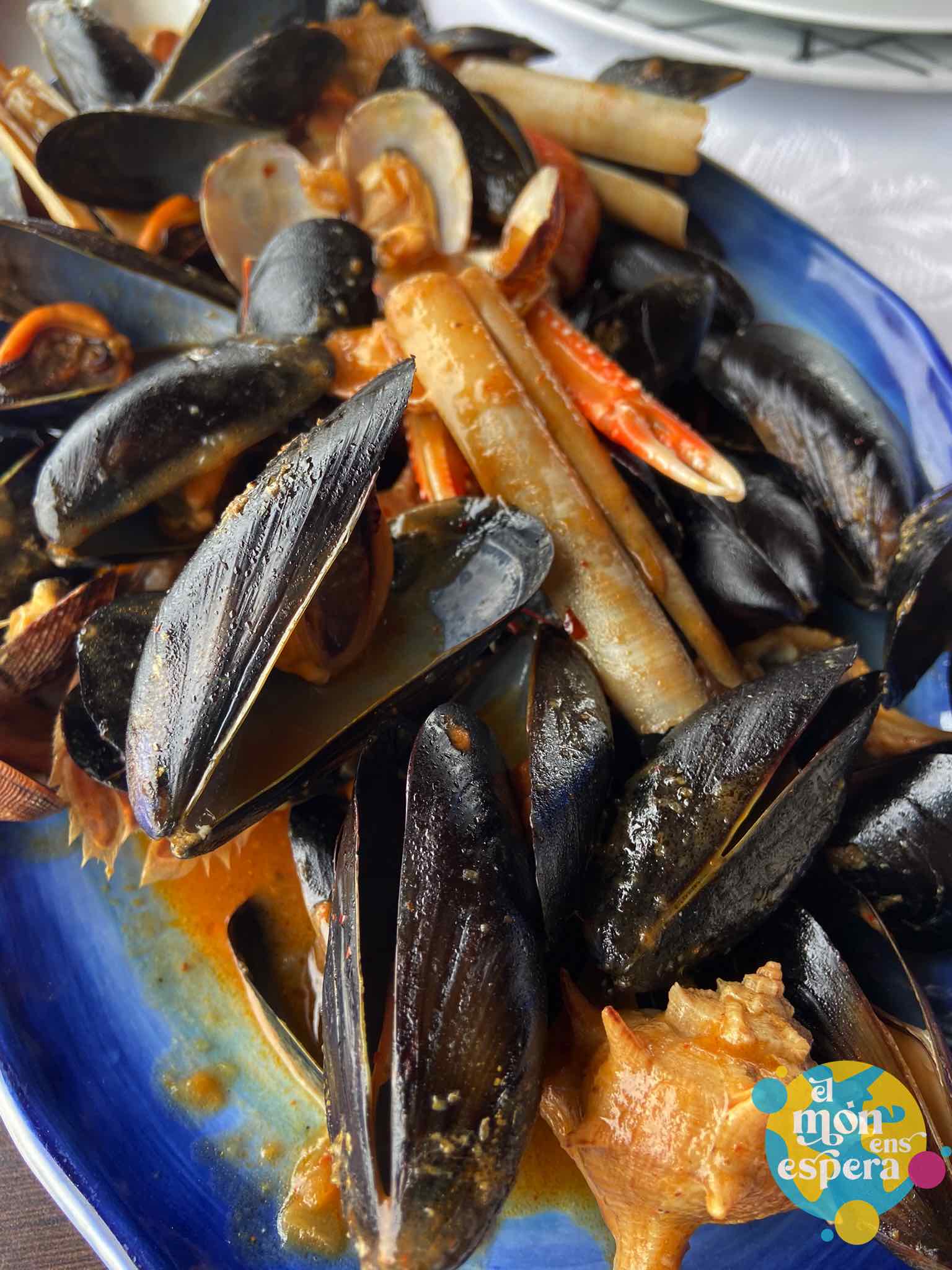 Mariscada a Sant Jaume d'Enveja