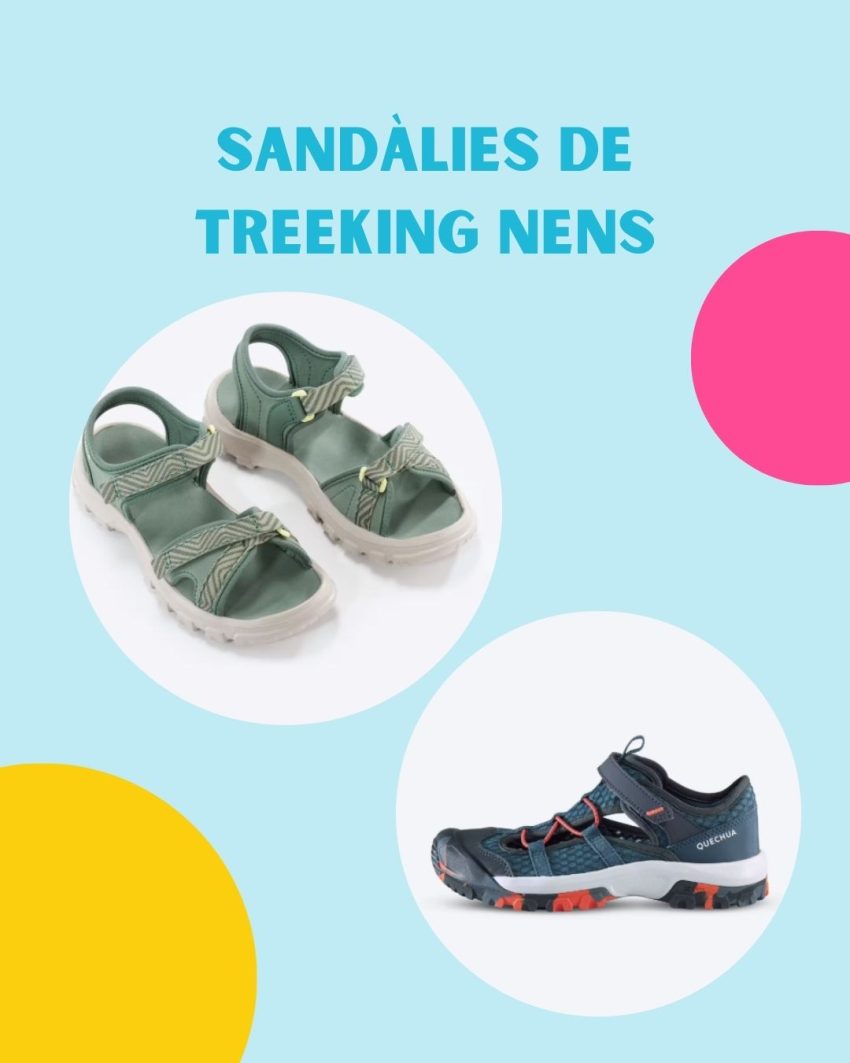 sandalies treeking nens