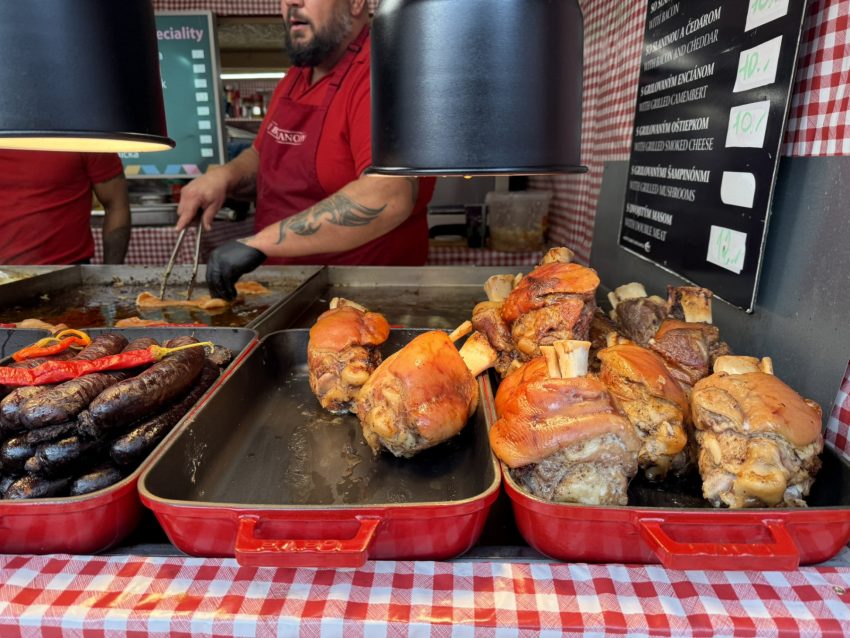 bratislava mercado de navidad comida