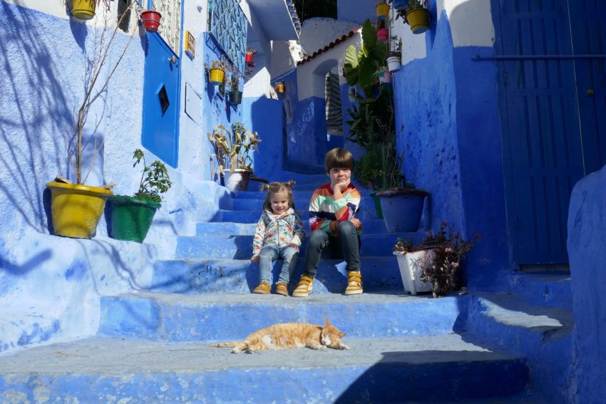 chefchaouen amb nens