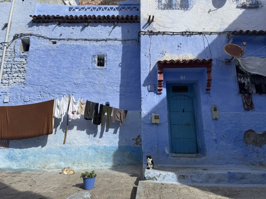 chefchaouen blau