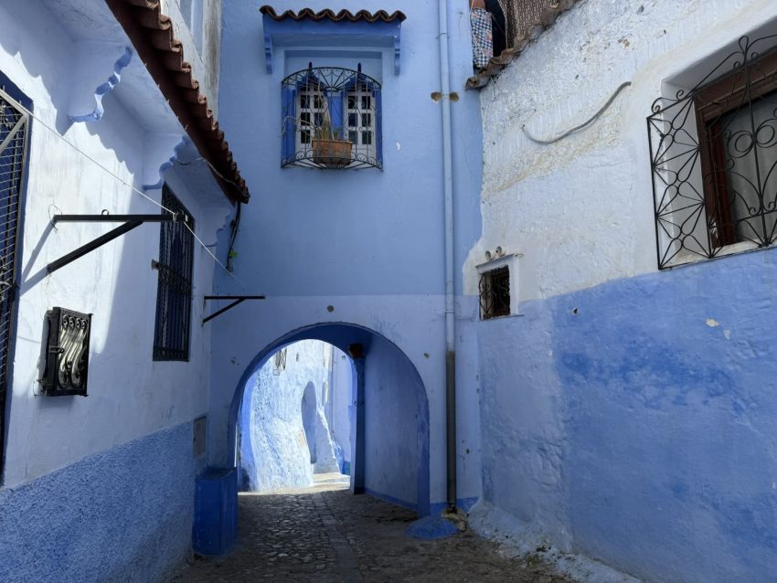 chefchaouen blau carrer