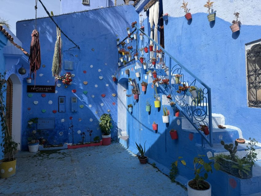 chefchaouen blau mes