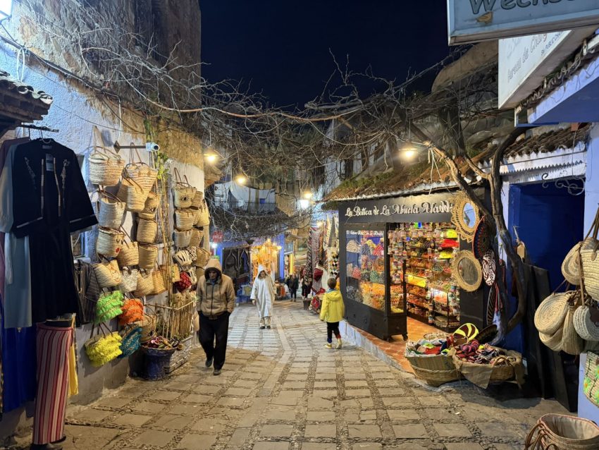 chefchaouen de nit