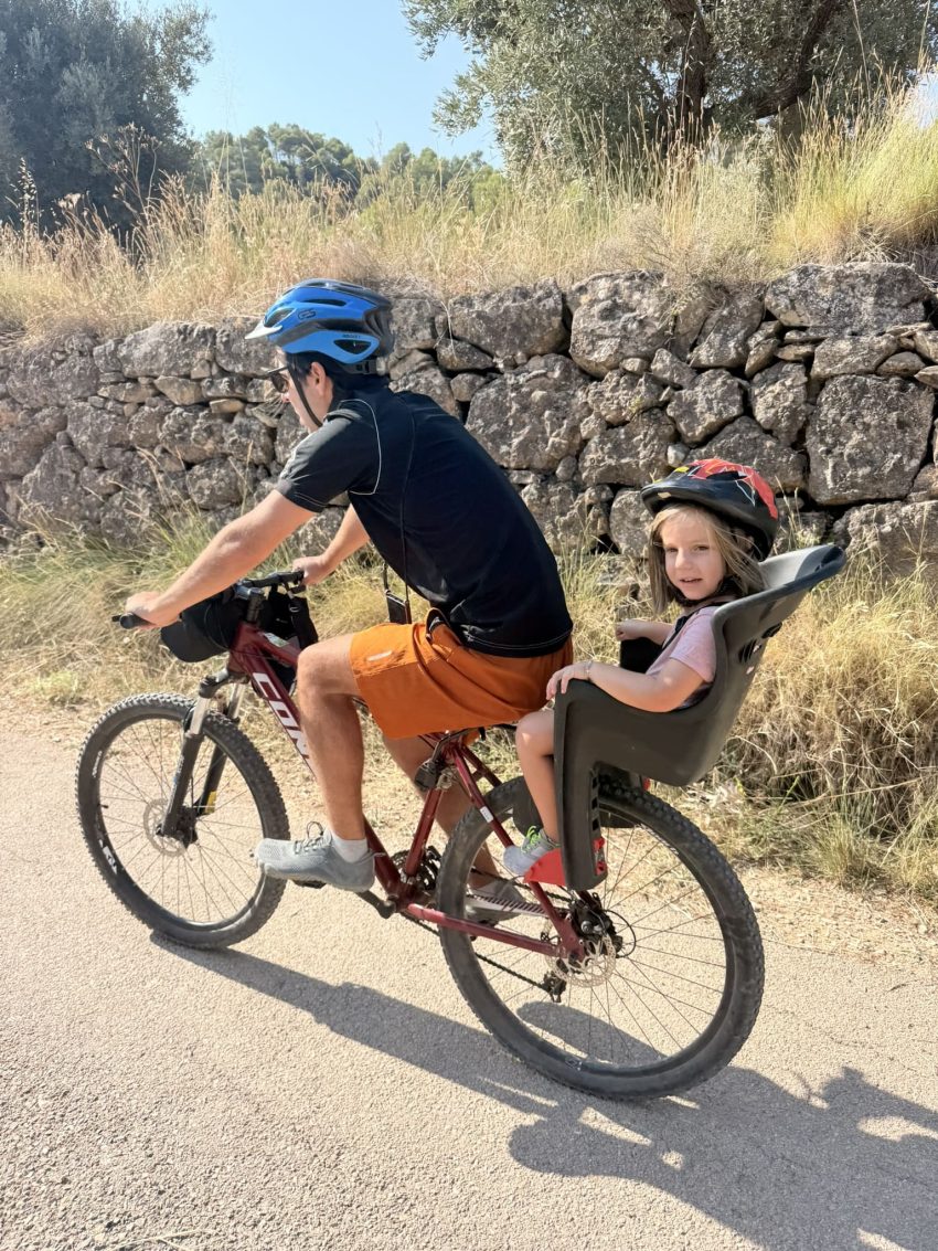 bicicleta arnes