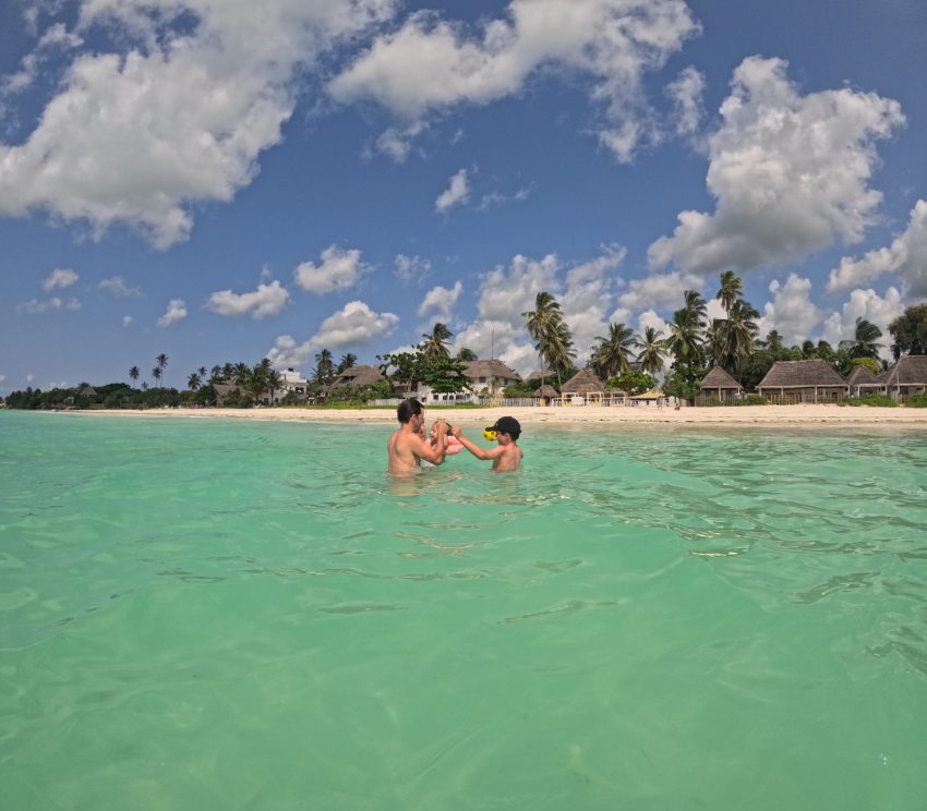zanzibar nens platja gopro