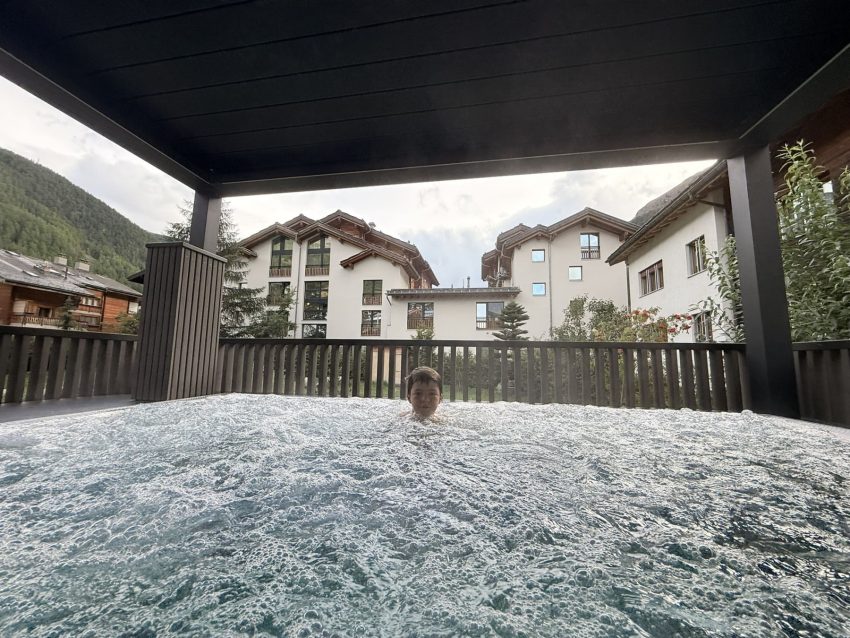 hotel zermatt jacuzzi