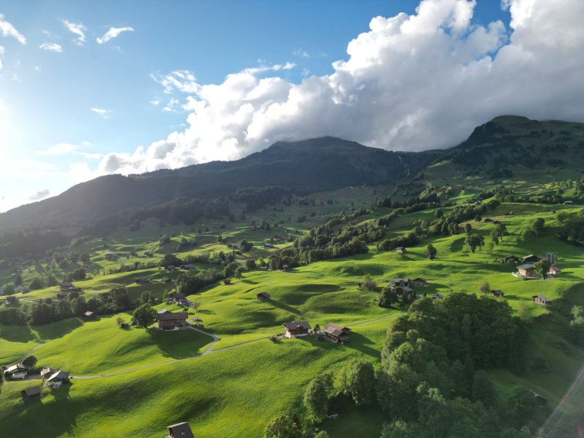 vistes grindelwald dron 3