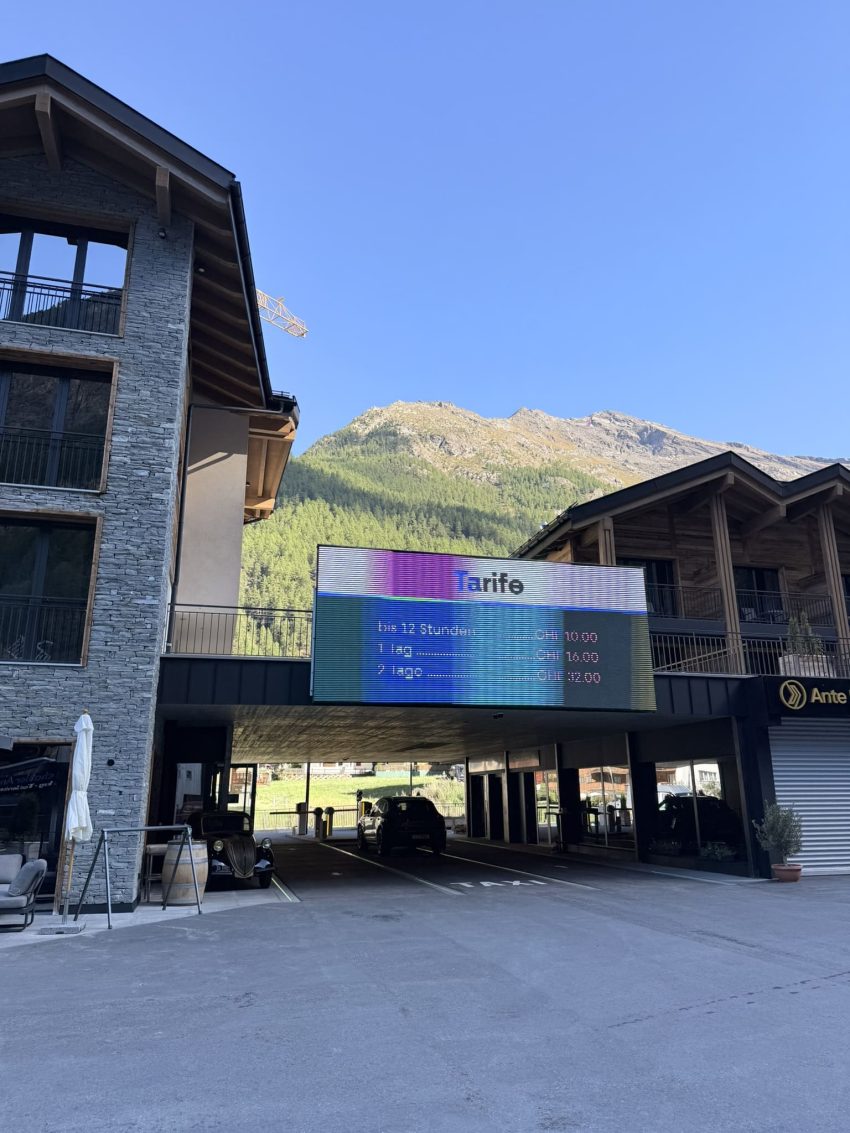 aparcament zermatt