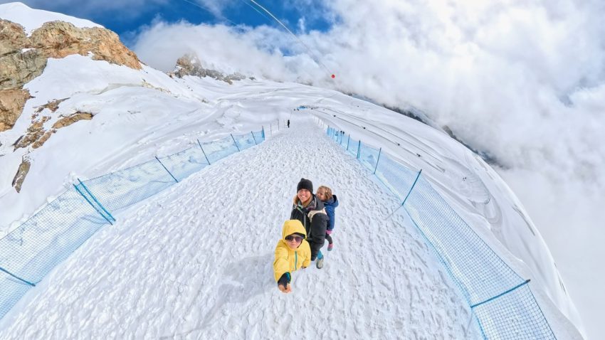 jungfraujoch glacera