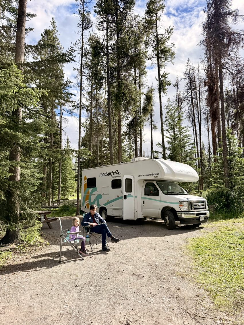 campground tunnel mountain vllage