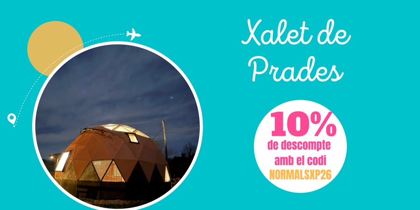 banner xalet de prades gran