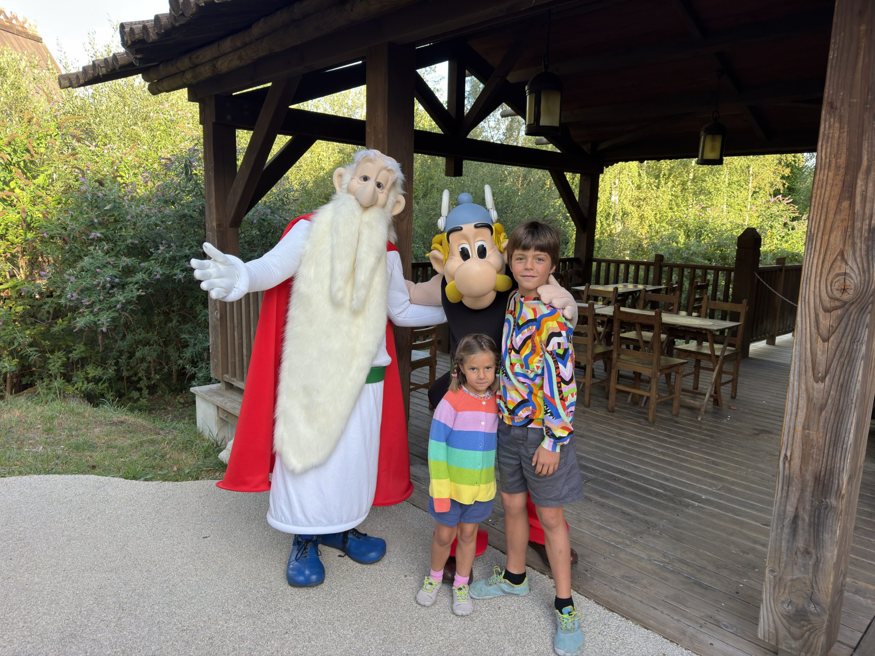 parc asterix hotel personatges