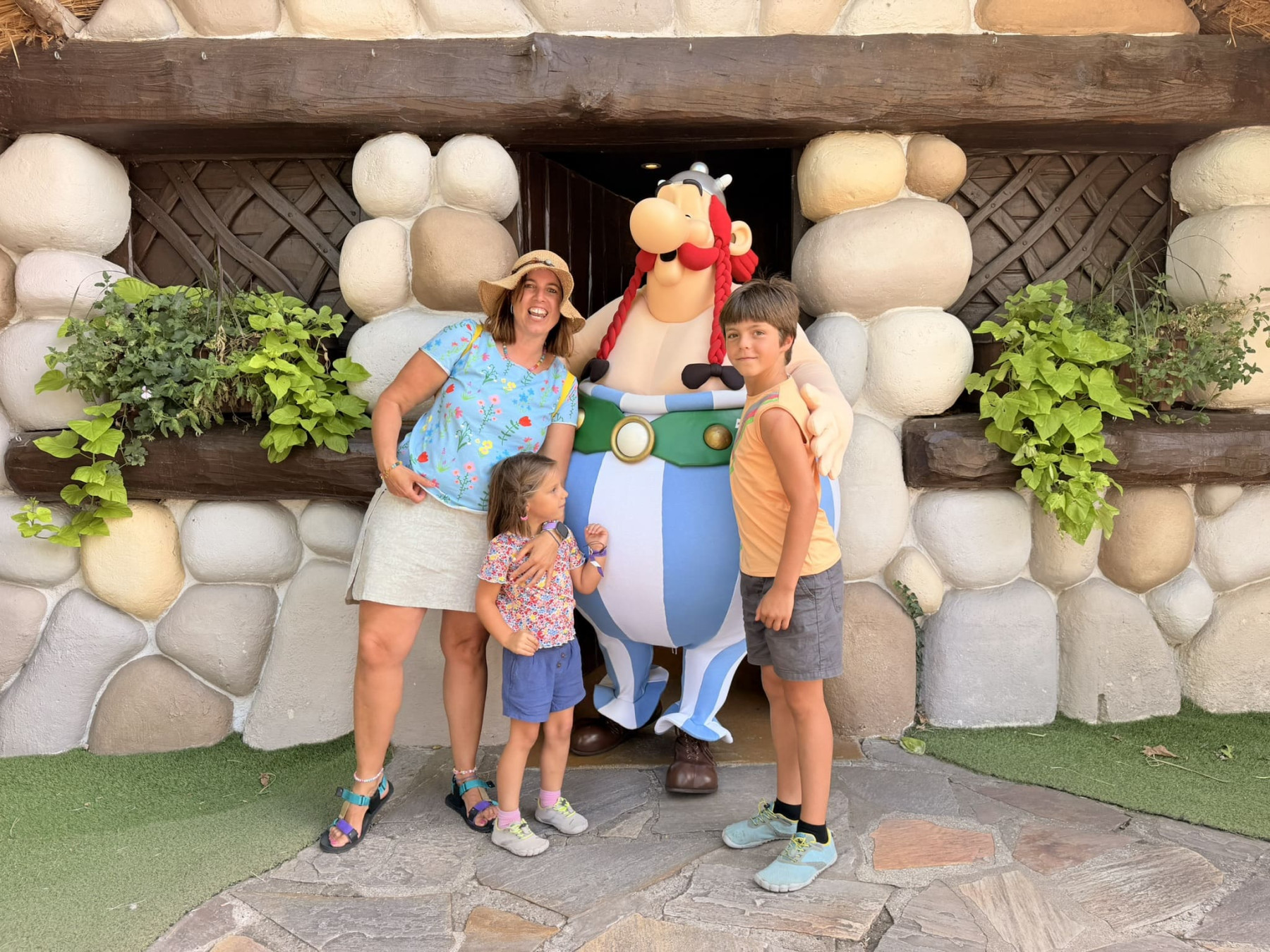 parc asterix personatge obelix