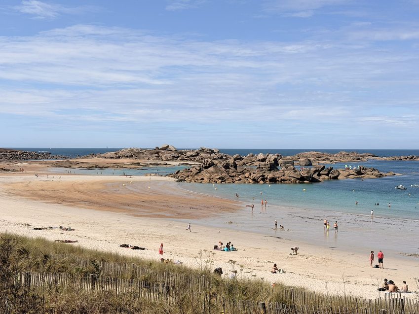 platja de trégastel,