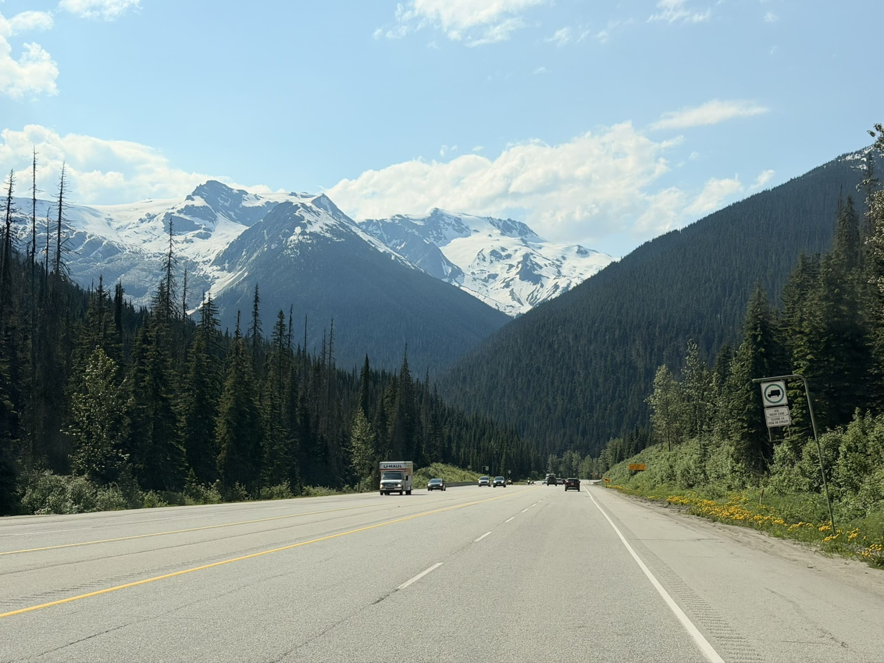 carretera glaciers