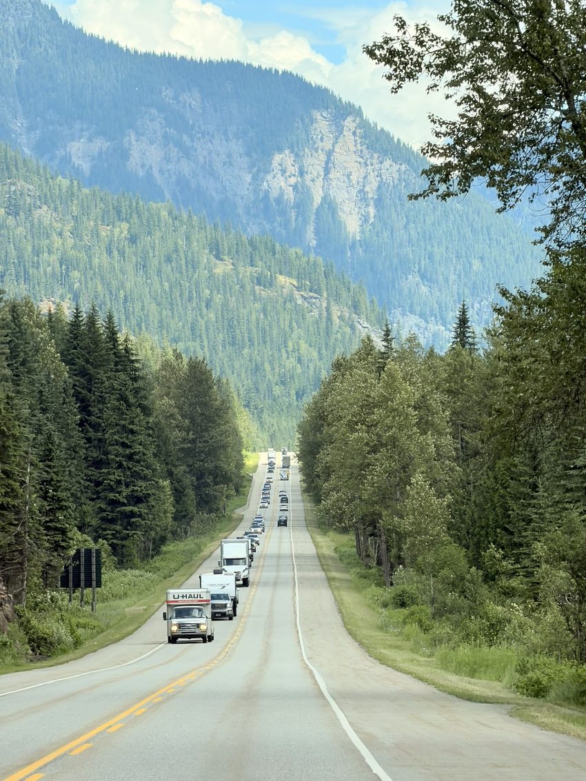 carretera yoho glacier