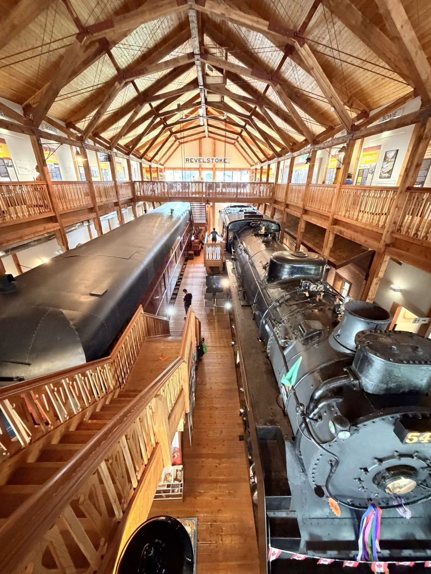 revelstoke museu tren