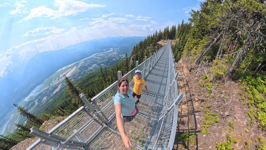 revelstoke pont penjant